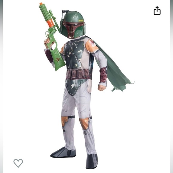 Rubie's Costume Star Wars Classic Boba Fett Child Costume Large
